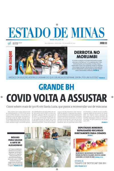 Estado de Minas - Edição de 03 de Novembro de 2023