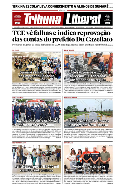 Tribuna Liberal - Edição de 04 de Novembro de 2023