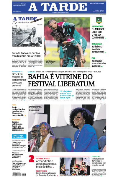 A TARDE - Edição de 04 de novembro de 2023