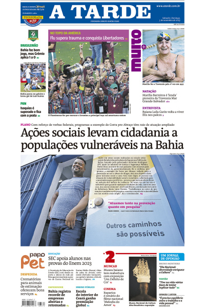 A TARDE - Edição de 05 de novembro de 2023