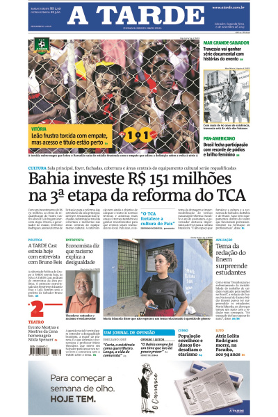 A TARDE - Edição de 06 de novembro de 2023