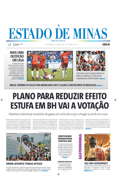 Estado de Minas - Edição de 06 de Novembro de 2023
