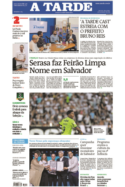 A TARDE - Edição de 07 de novembro de 2023