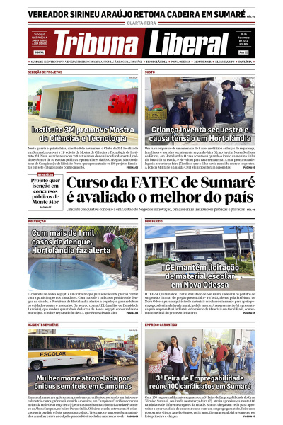 Tribuna Liberal - Edição de 08 de Novembro de 2023