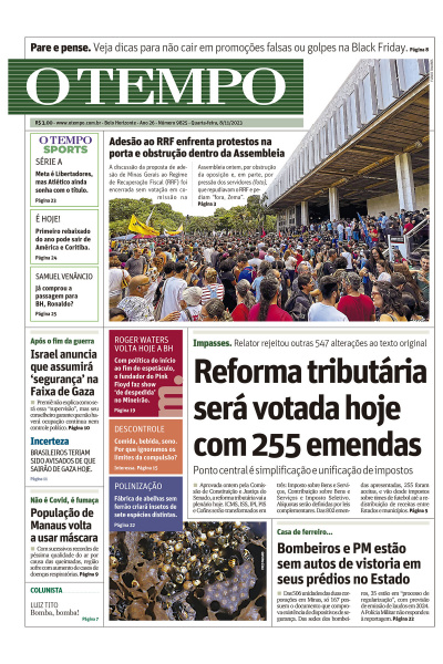 O TEMPO - Edição de 08 de Novembro de 2023