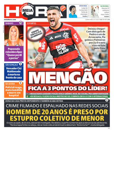 MEIA HORA - Edição de 09 de Novembro de 2023