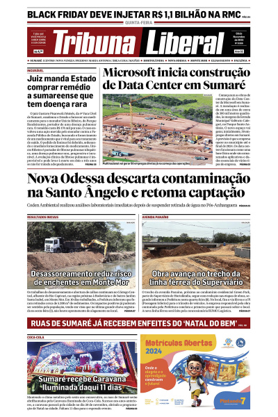 Tribuna Liberal - Edição de 09 de Novembro de 2023