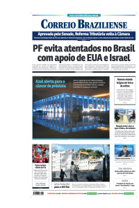 Correio Braziliense - Edição de 09 de Novembro de 2023