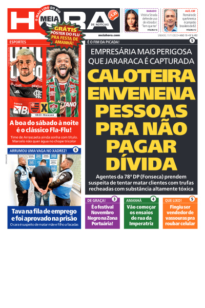 MEIA HORA - Edição de 11 de Novembro de 2023