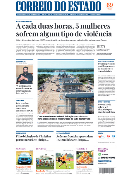 Correio do Estado - Edição de 12 de Novembro de 2023