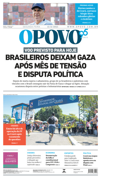 O POVO - Edição de 13 de Novembro de 2023