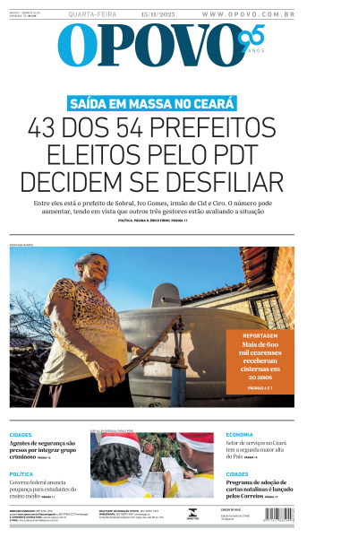 O POVO - Edição de 15 de Novembro de 2023