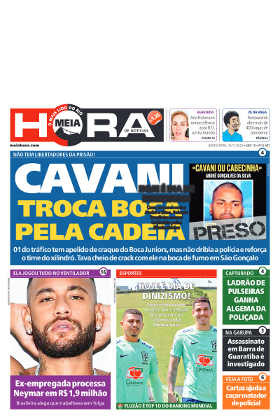 MEIA HORA - Edição de 16 de Novembro de 2023