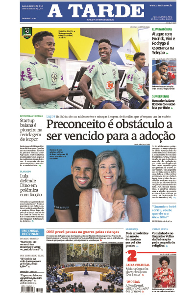 A TARDE - Edição de 16 de novembro de 2023