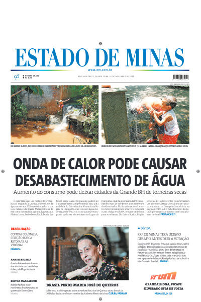 Estado de Minas - Edição de 16 de Novembro de 2023