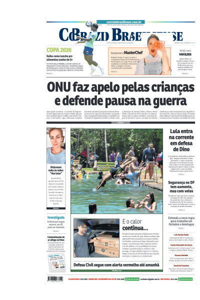 Correio Braziliense - Edição de 16 de Novembro de 2023