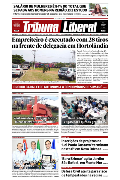 Tribuna Liberal - Edição de 17 de Novembro de 2023