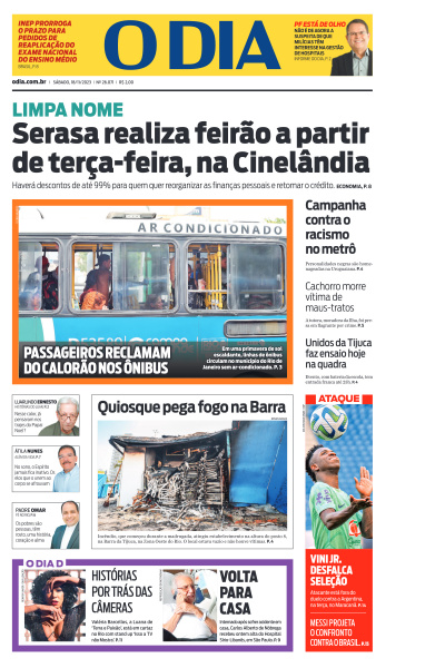 O DIA - Edição de 18 de Novembro de 2023