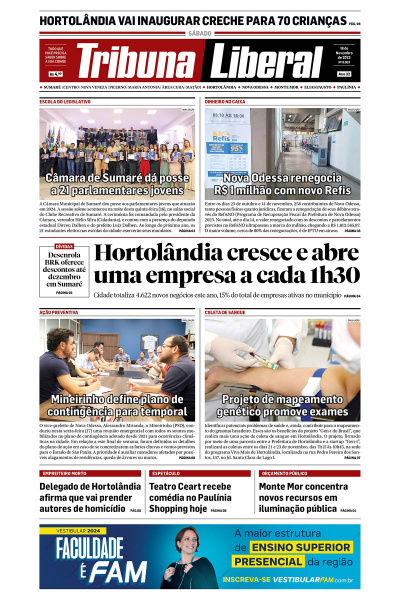 Tribuna Liberal - Edição de 18 de Novembro de 2023