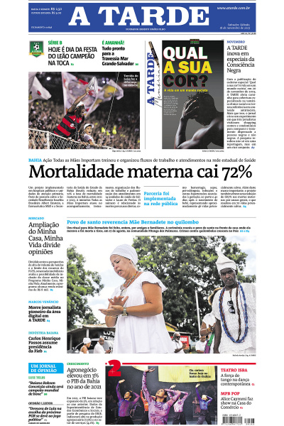 A TARDE - Edição de 18 de novembro de 2023