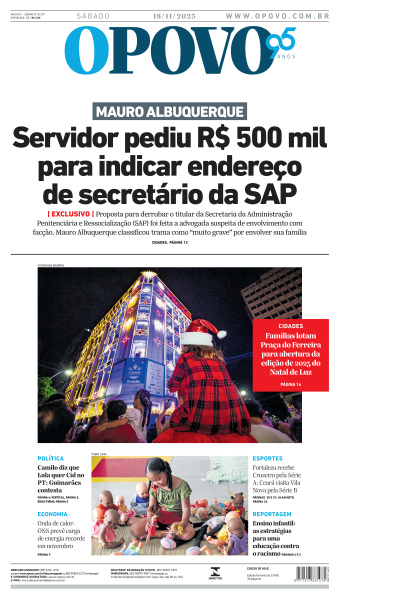 O POVO - Edição de 18 de Novembro de 2023