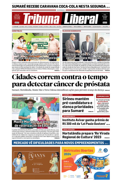 Tribuna Liberal - Edição de 19 de Novembro de 2023