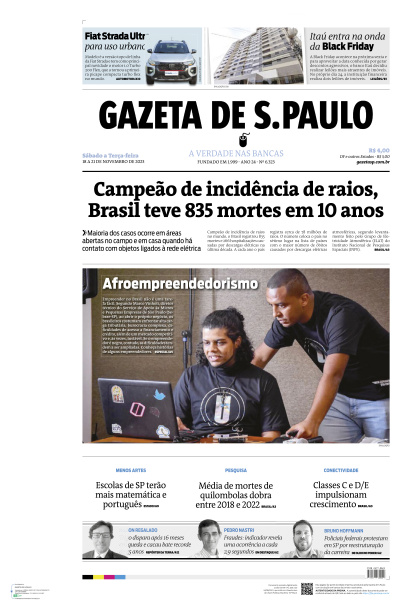 Gazeta de S. Paulo - Edição de 20 de Novembro de 2023