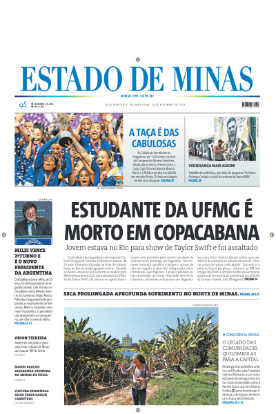 Estado de Minas - Edição de 20 de Novembro de 2023