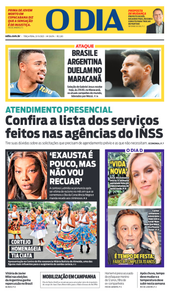 O DIA - Edição de 21 de Novembro de 2023