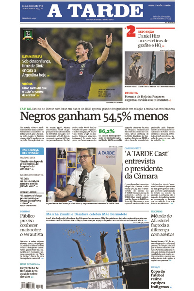 A TARDE - Edição de 21 de novembro de 2023