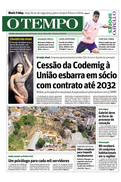 O TEMPO - Edição de 24 de Novembro de 2023