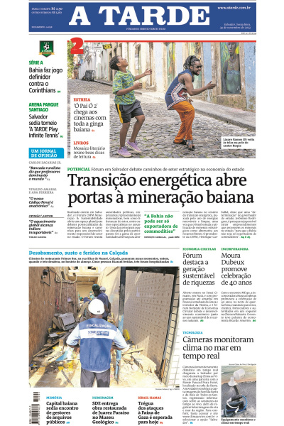 A TARDE - Edição de 24 de novembro de 2023