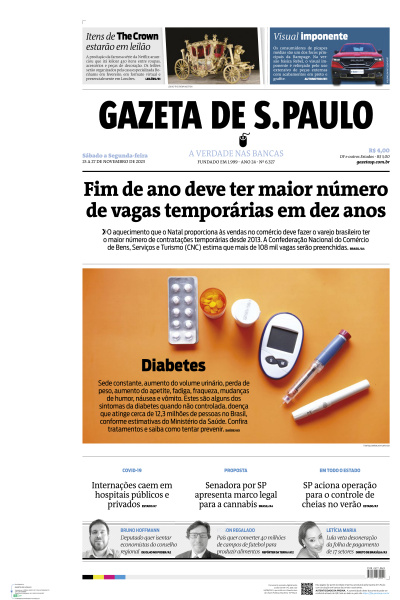 Gazeta de S. Paulo - Edição de 26 de Novembro de 2023