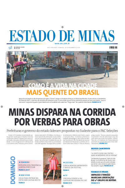 Estado de Minas - Edição de 26 de Novembro de 2023