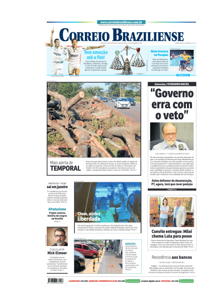 Correio Braziliense - Edição de 27 de Novembro de 2023