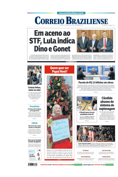 Correio Braziliense - Edição de 28 de Novembro de 2023
