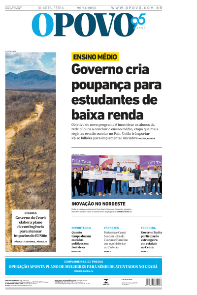 O POVO - Edição de 29 de Novembro de 2023