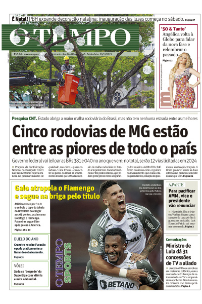 O TEMPO - Edição de 30 de Novembro de 2023
