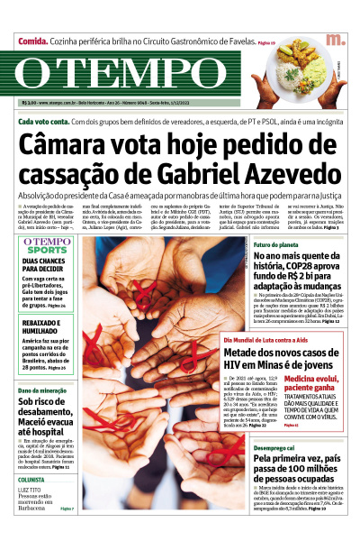 O TEMPO - Edição de 1º de Dezembro de 2023