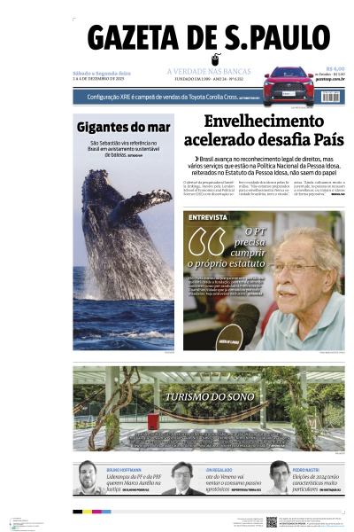 Gazeta de S. Paulo - Edição de 02 de Dezembro de 2023