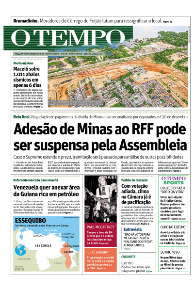 O TEMPO - Edição de 02 de Dezembro de 2023