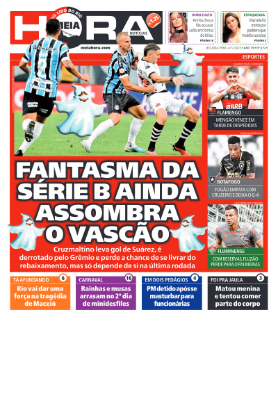 MEIA HORA - Edição de 04 de Dezembro de 2023