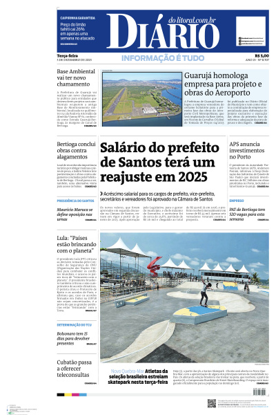Diário do Litoral - Edição de 05 de Dezembro de 2023