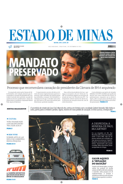 Estado de Minas - Edição de 05 de Dezembro de 2023