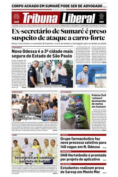 Tribuna Liberal - Edição de 06 de Dezembro de 2023