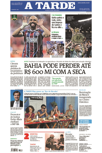 A TARDE - Edição de 07 de dezembro de 2023
