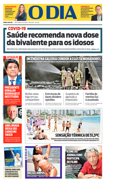 O DIA - Edição de 08 de Dezembro de 2023