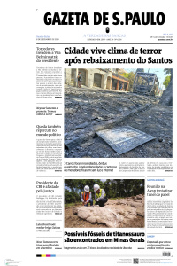 Gazeta de S. Paulo - Edição de 08 de Dezembro de 2023