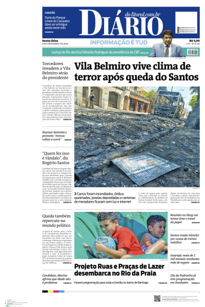 Diário do Litoral - Edição de 08 de Dezembro de 2023