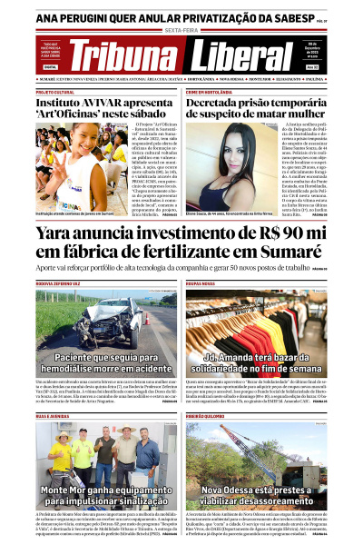 Tribuna Liberal - Edição de 08 de Dezembro de 2023